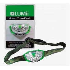 Налобный фонарик Lumii GREEN LED